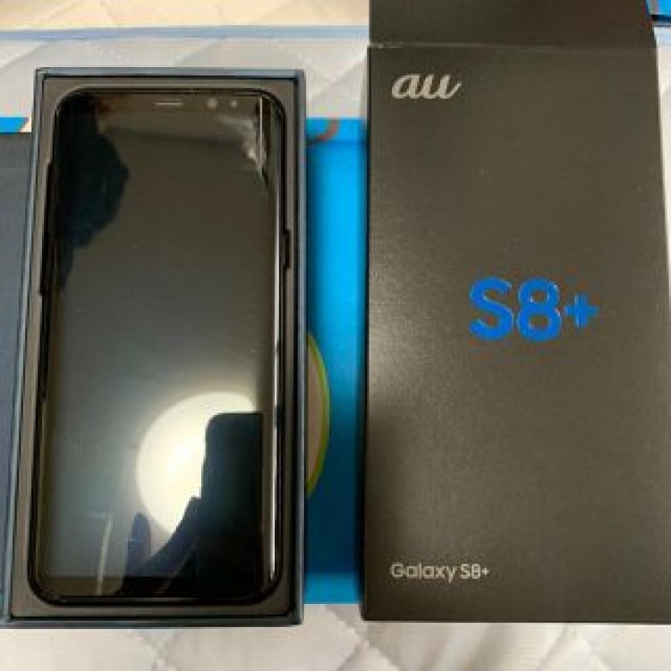 au GALAXY s8+ SIMロック解除 中古