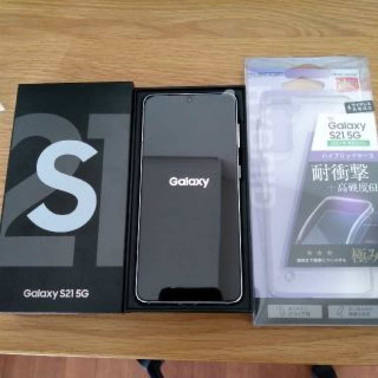 【新品・未使用・ケース付き】Galaxy S21 5G 256GB SCG09