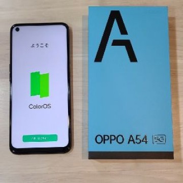 OPPO A54 5G OPG02 シルバーブラック