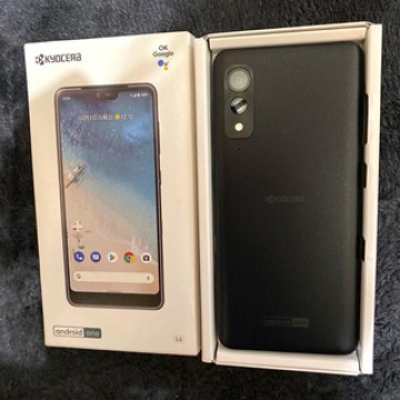 KYOCERA 京セラ Android One S8 64GB ブラック S8-