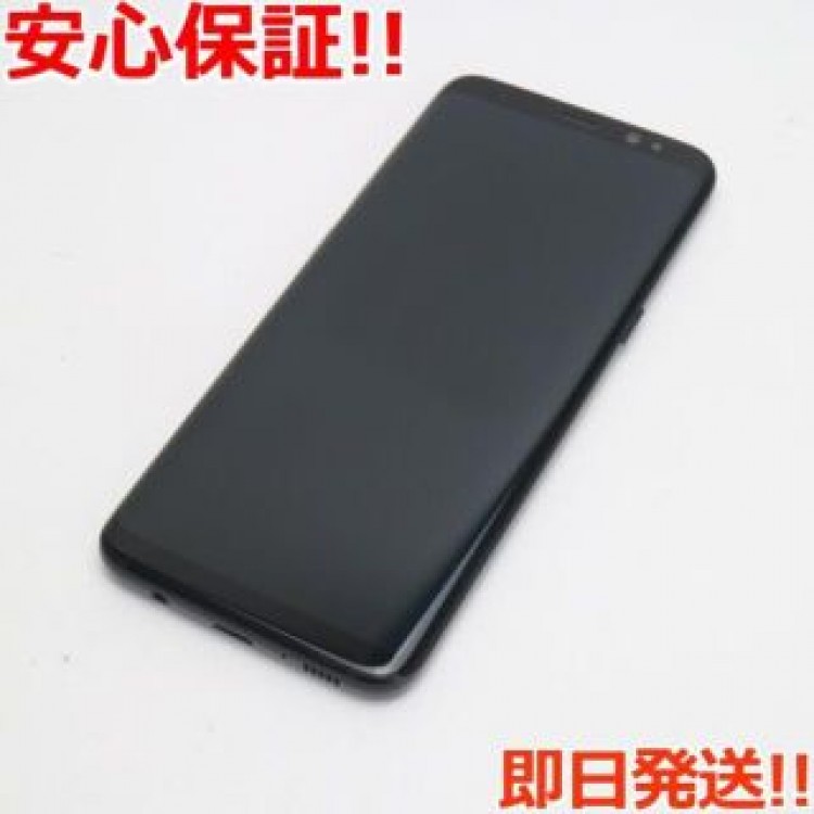 美品 SC-02J Galaxy S8 ブラック 白ロム