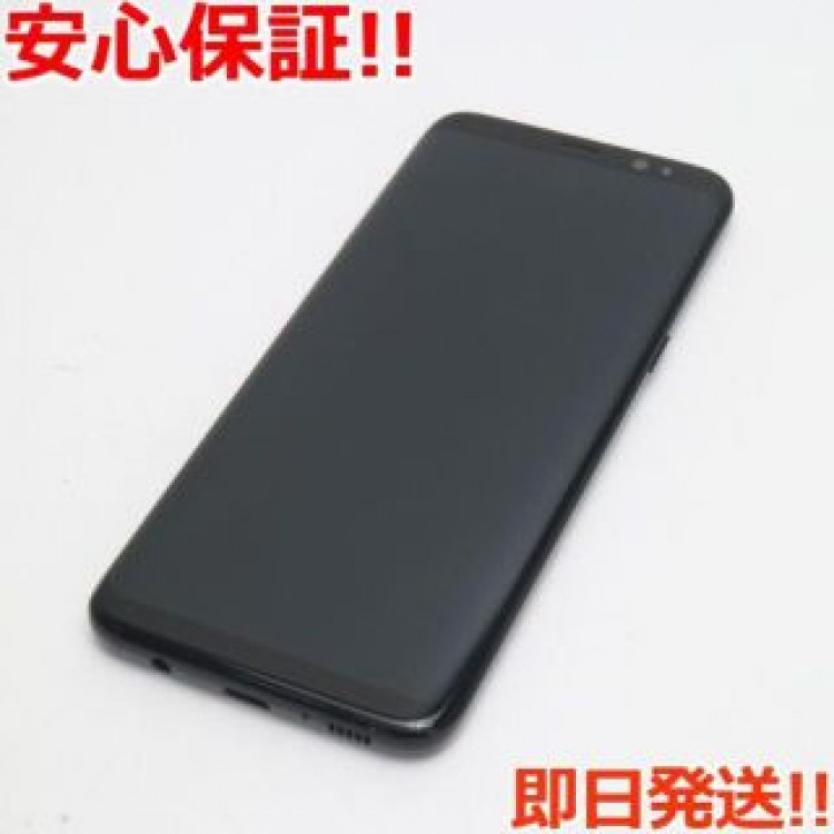 超美品 SC-02J Galaxy S8 ブラック 白ロム