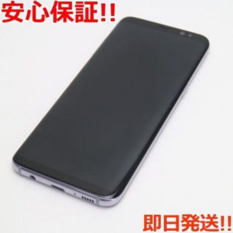 美品 SC-02J Galaxy S8 グレイ 白ロム