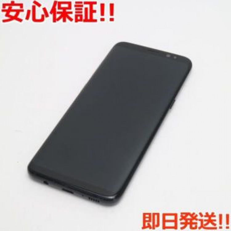 新品同様 SC-02J Galaxy S8 ブラック 白ロム