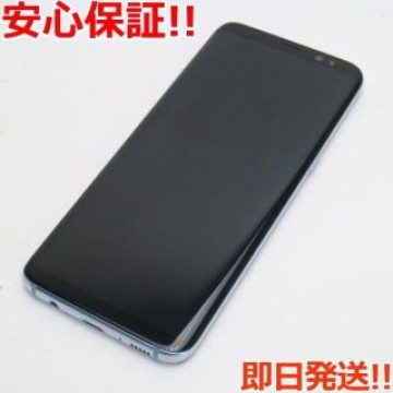 美品 SC-02J Galaxy S8 ブルー 白ロム