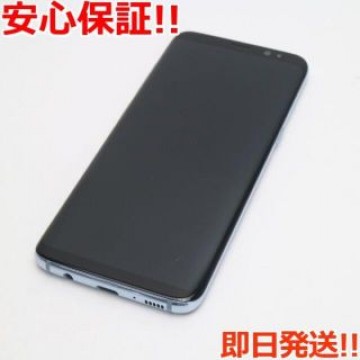 美品 SC-02J Galaxy S8 ブルー 白ロム