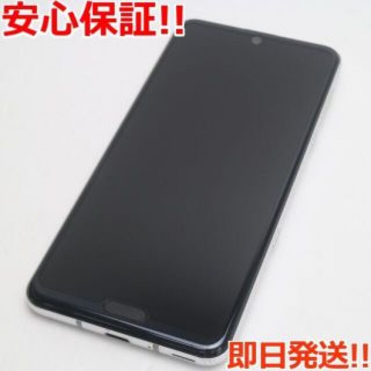 超美品 SH-04L AQUOS R3 プラチナホワイト