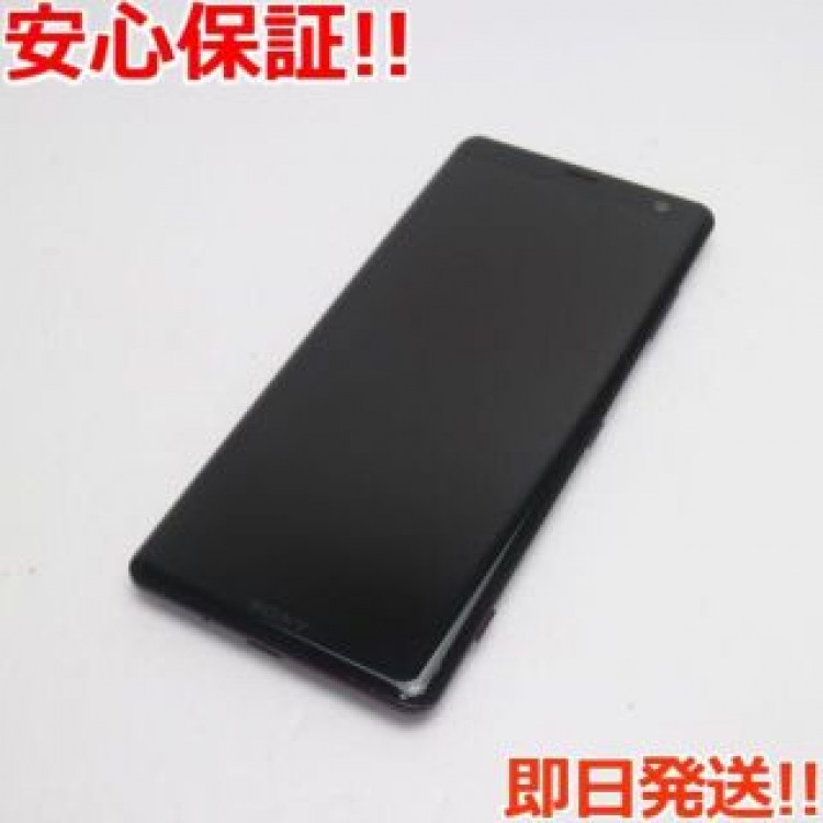 新品同様 801SO Xperia XZ3 ボルドーレッド