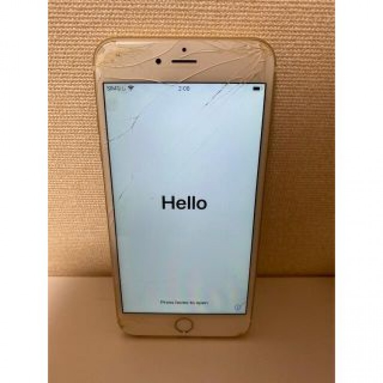 iphone 6s plus 64GB  画面割れ・傷あり　お値下げ可