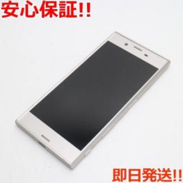 美品 au SOV35 Xperia XZs シルバー 白ロム