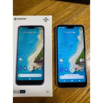 KYOCERA androidone s6ラベンダーブルー