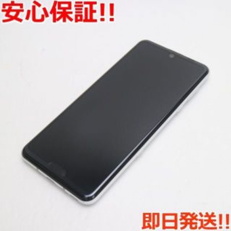 超美品 808SH AQUOS R3 プラチナホワイト