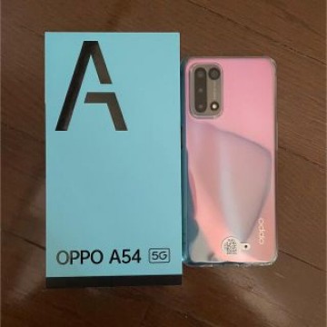 美品　OPPO オッポ A54 5G 64GB パープル　SIMフリー