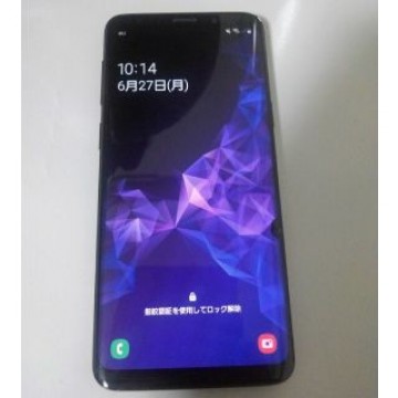 Galaxy S9 ブラック SCV38 SIMロック解除済み ジャンク au