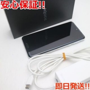 新品同様 808SH AQUOS R3 プラチナホワイト