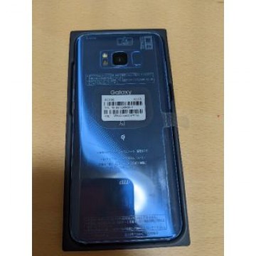 ほぼ未使用品 Galaxy s8 64GB ブルー SIMロック解除