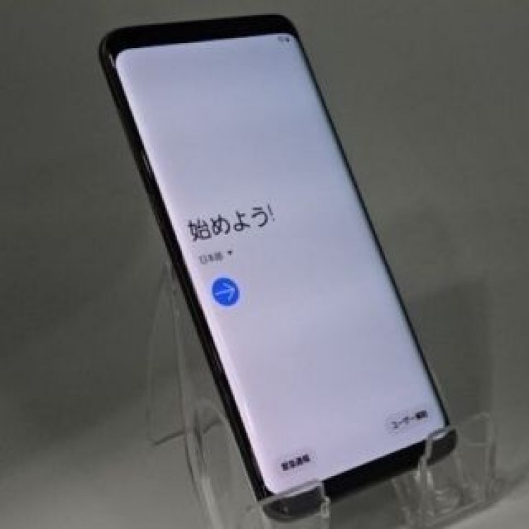 Galaxy s9 SCV38 ブラック au　SIMフリー