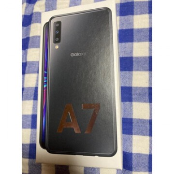 SAMSUNG Galaxy A7 ブラック サムスン　ギャラクシー　カバー付き