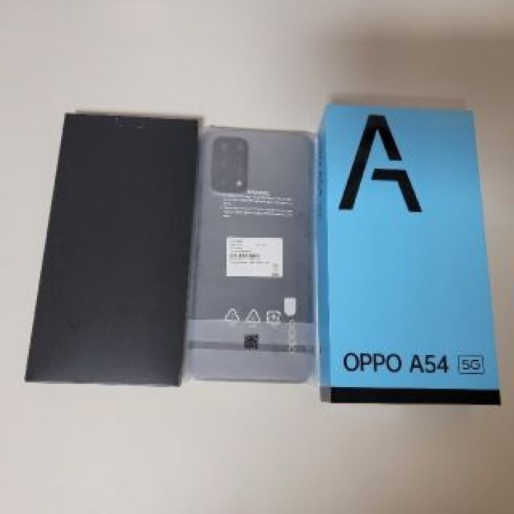 OPPO A54 5G 64GB シルバーブラック OPG02 未開封