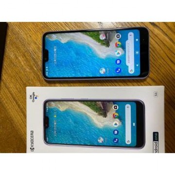 KYOCERA android one s6 ワイモバイル　ラベンダーブルー