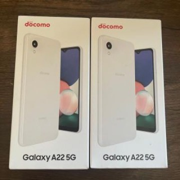 SAMSUNG Galaxy A22 5G SC-56B ホワイト　2台