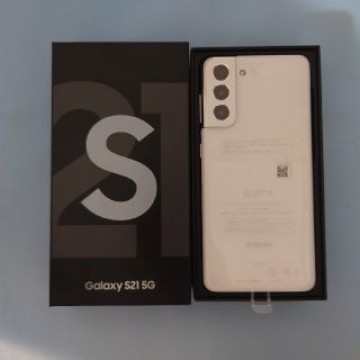 新品未使用品 GALAXY S21 5G SCG09 ファントムホワイト au