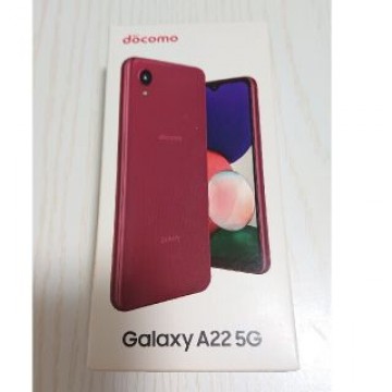 SAMSUNG Galaxy A22 5G SC-56B レッド