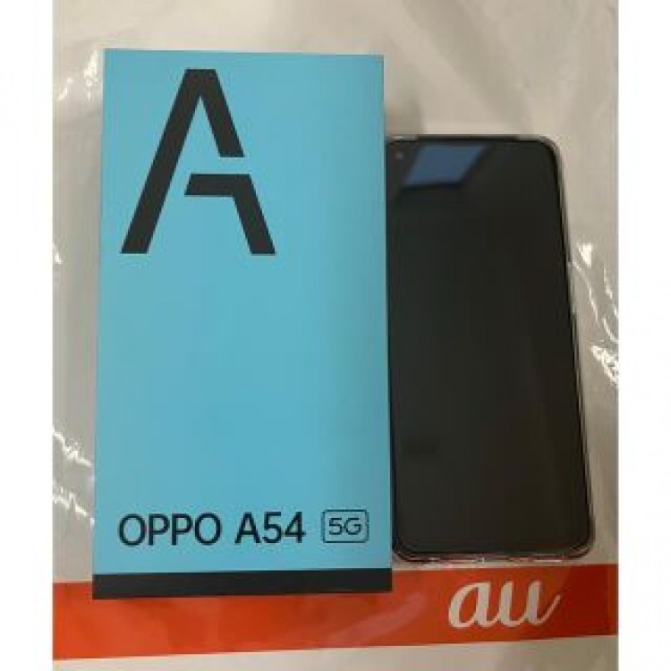 最初お値下げ　OPPO A54 5G OPG02 シルバーブラック　美品♡au