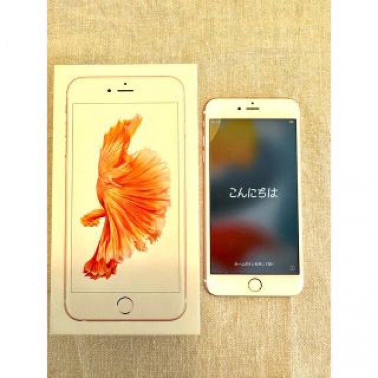 SIMフリー　iPhone 6s Plus Rose Gold 64GB 使用可