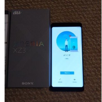 Xperia XZ3 sov39　ブラック