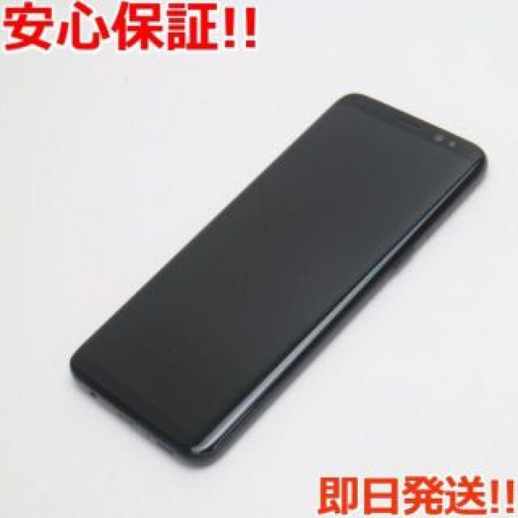 良品中古 SC-02J Galaxy S8 ブラック