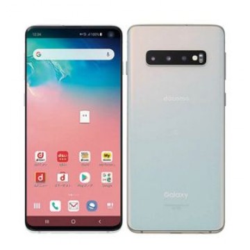 【美中古】Galaxy S10 SC-03L ホワイト128 GB ギャラクシー