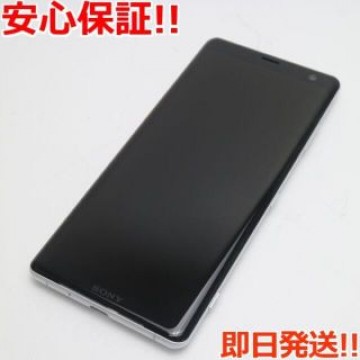 超美品 SOV39 Xperia XZ3 ホワイトシルバー