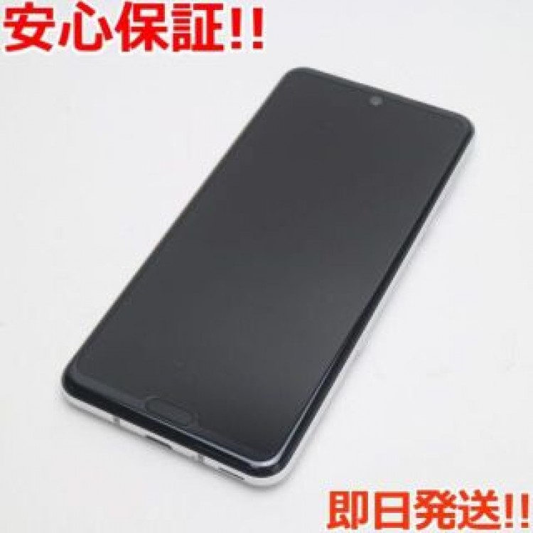 超美品 808SH AQUOS R3 プラチナホワイト