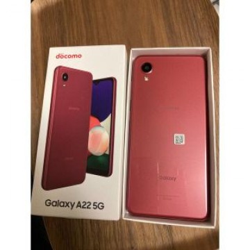 SAMSUNG Galaxy A22 5G SC-56B レッド