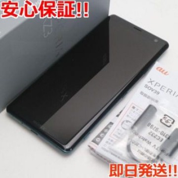 美品 SOV39 Xperia XZ3 フォレストグリーン