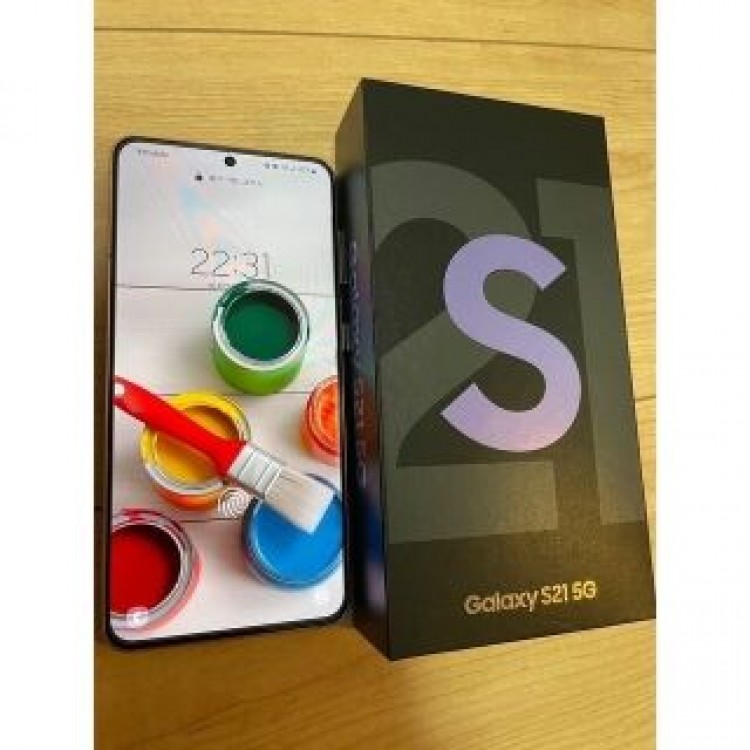 【美品】Galaxy S21 5G SCG09 ファントムバイオレット