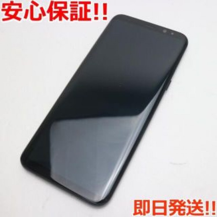 超美品 SC-03J Galaxy S8+ ブラック