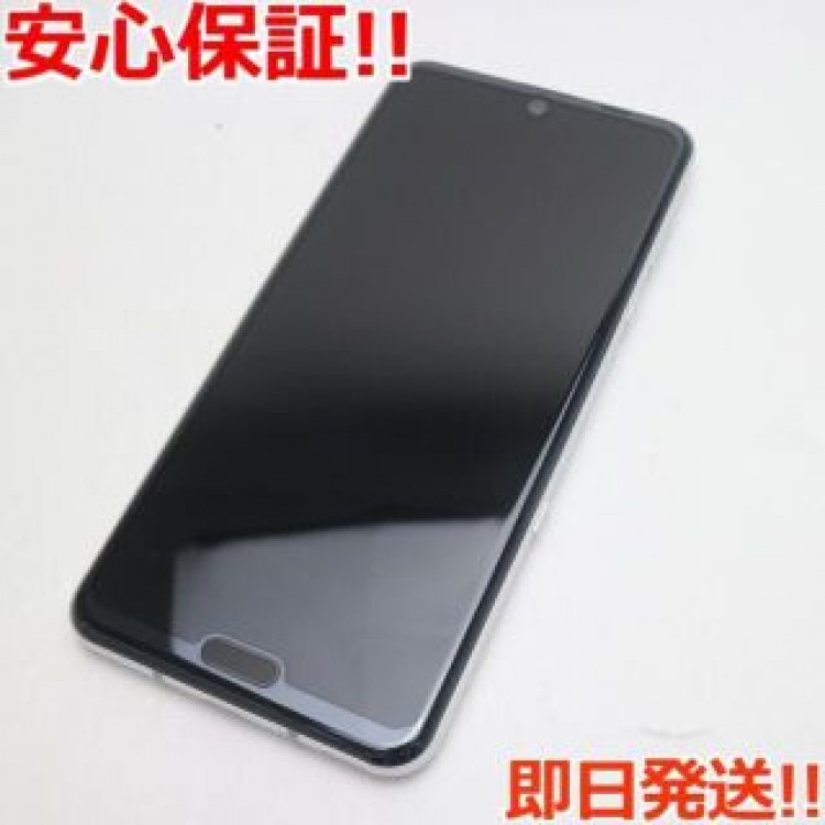 超美品 SH-04L AQUOS R3 プラチナホワイト