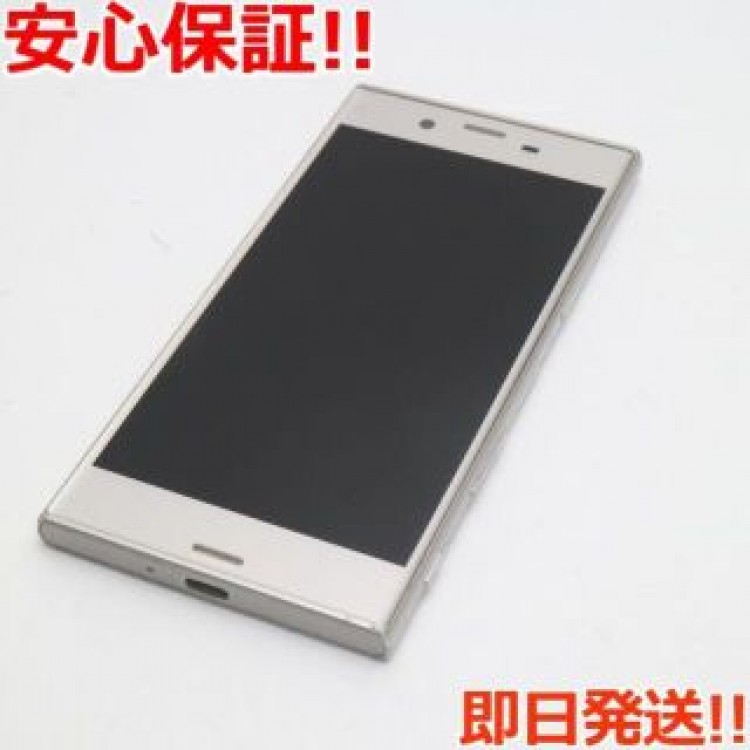 美品 au SOV35 Xperia XZs シルバー