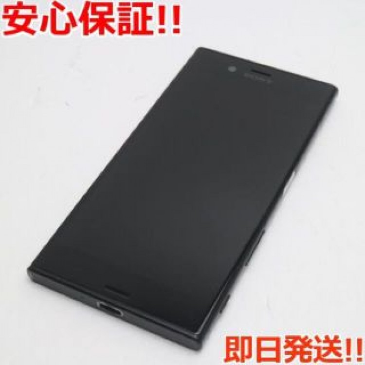 美品 au SOV35 Xperia XZs ブラック 白ロム