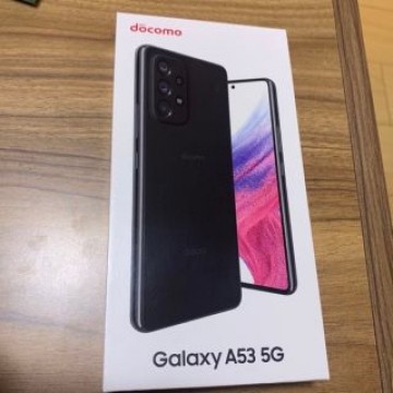 SAMSUNG Galaxy A53 5G SC-53C オーサムブラック