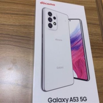 Galaxy A53 5G SC-53C オーサムホワイト　12/8まで