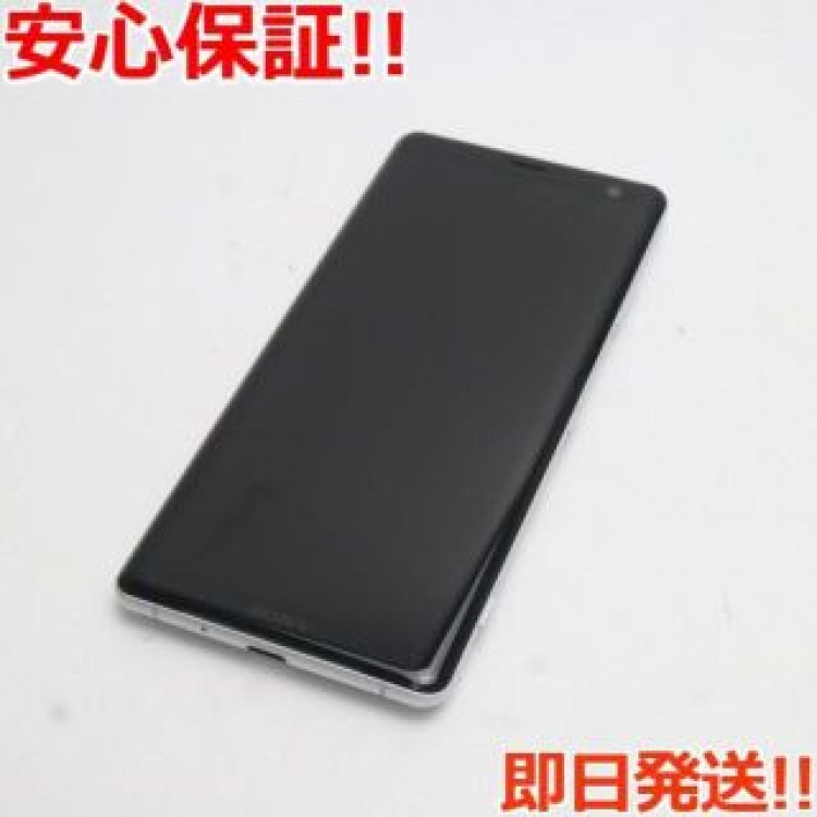 超美品 SOV39 Xperia XZ3 ホワイトシルバー