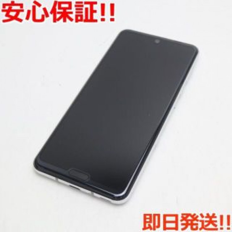 超美品 808SH AQUOS R3 プラチナホワイト