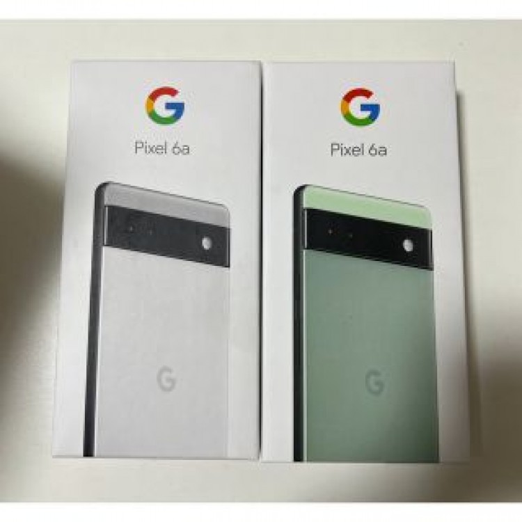 Pixel6a 128GB 2台セット 新品未使用、初期付属品完備