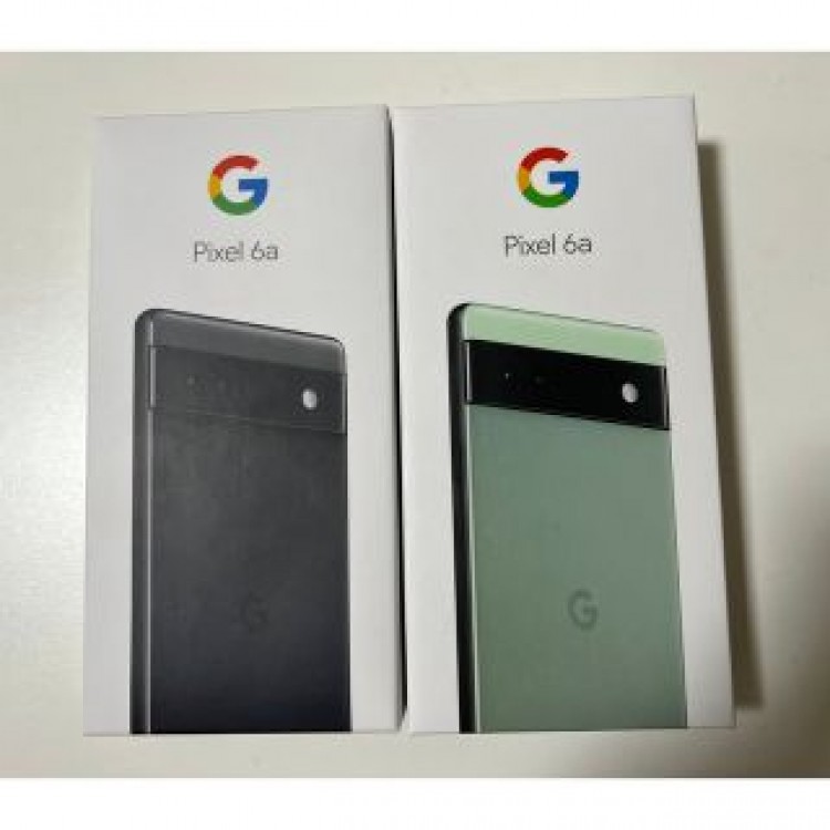 Pixel6a 128GB 2台セット、新品未使用、初期付属品完備