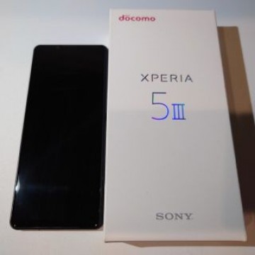 xperia 5 iii SO-53B docomo ブラック ほぼ未使用