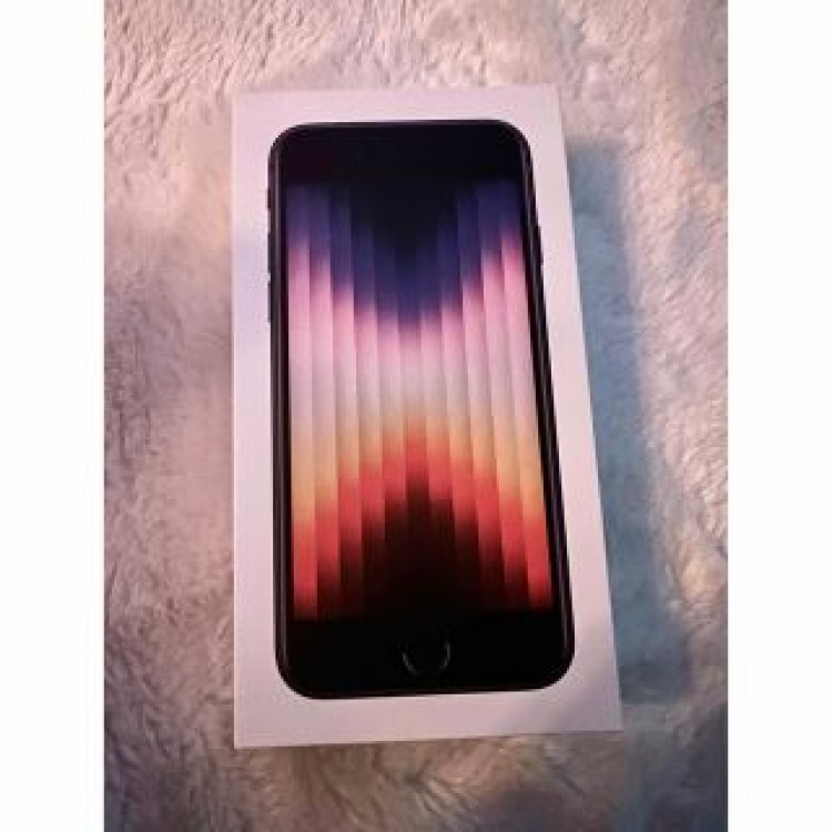 【新品未使用】Apple iPhone SE 128GB 第3世代 ミッドナイト