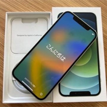 iPhone12 128GB グリーン SIMロック解除済